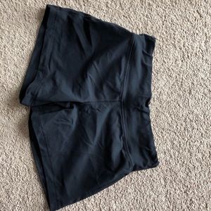 Black Lulu Lemon Tight shorts